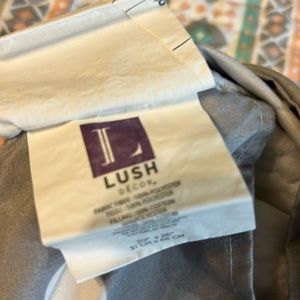 Lush decor from Target twin size elephant striped quilt bedding and sham